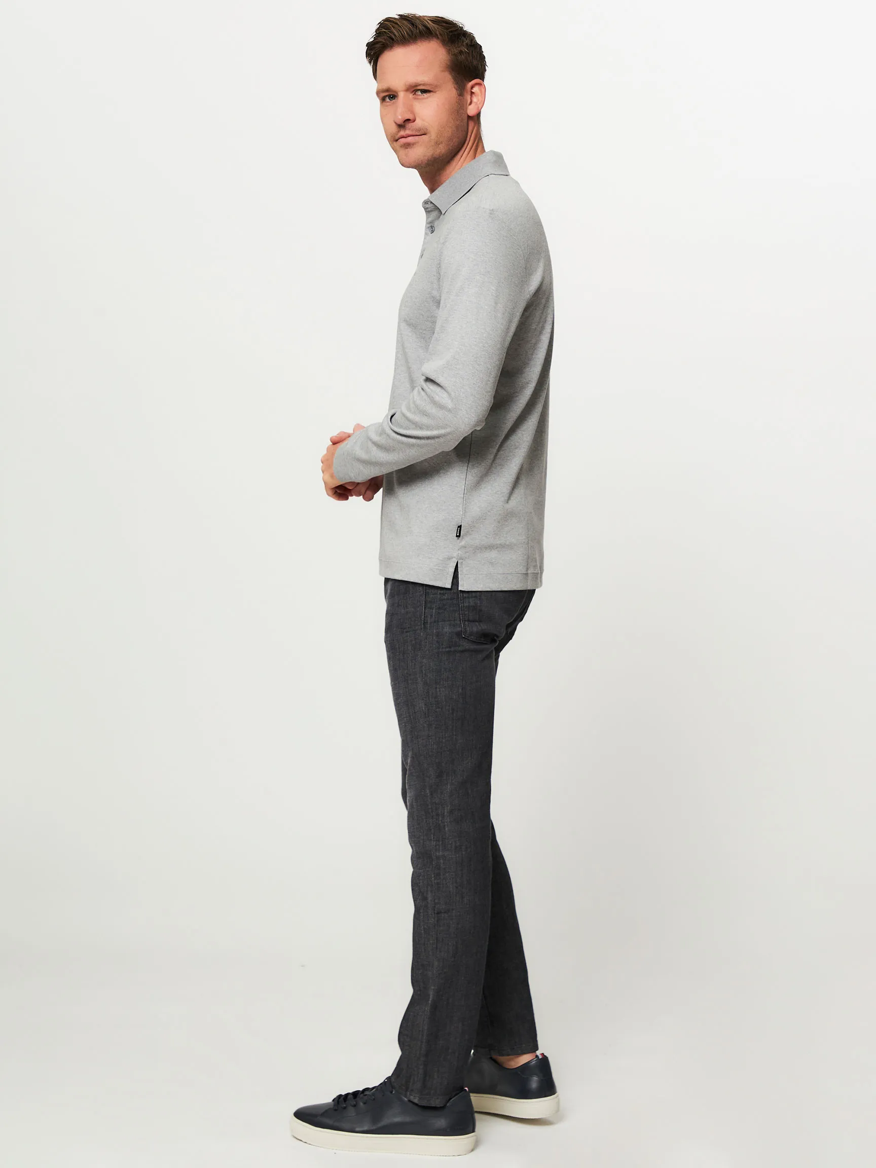 Boss Delaware, regulair waist slim fit jeans