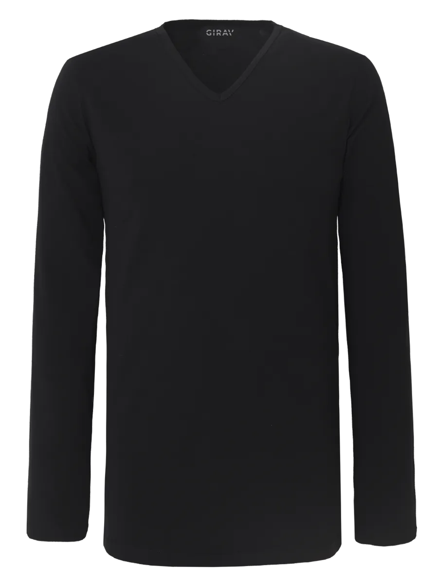 Oslo Longsleeve Shirt, 1-pack Black